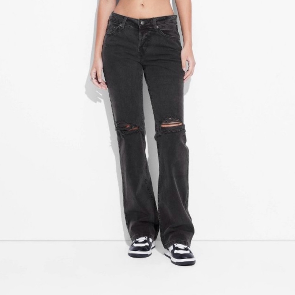 Wild Fable Black Boot Cut Low Rise Jeans 🖤